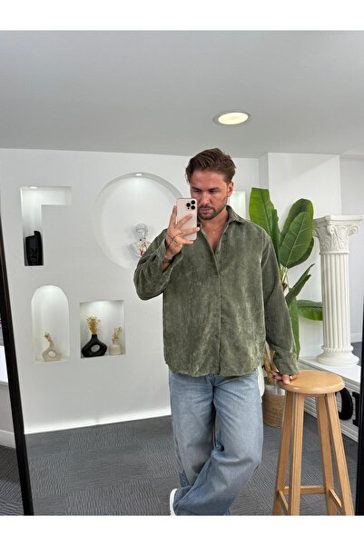 UTTBASİC Giesto Kadife Gömlek