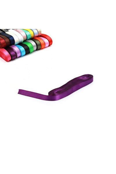 Limmy Panglici din satin de culoare violet, grosime de 1 cm, 10 m, panglică pentru cadouri și decorațiuni