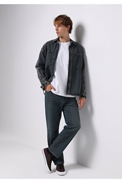 Colin's Loose Relaxed Fit Erkek İndigo Jean Pantolon