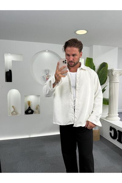 UTTBASİC Giesto Kadife Gömlek