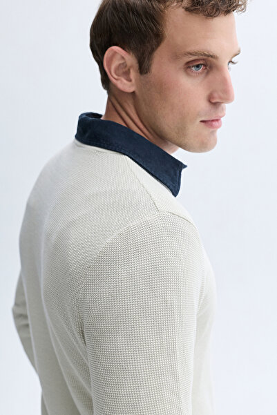 Mudo CREW NECK KNIT SWEATER