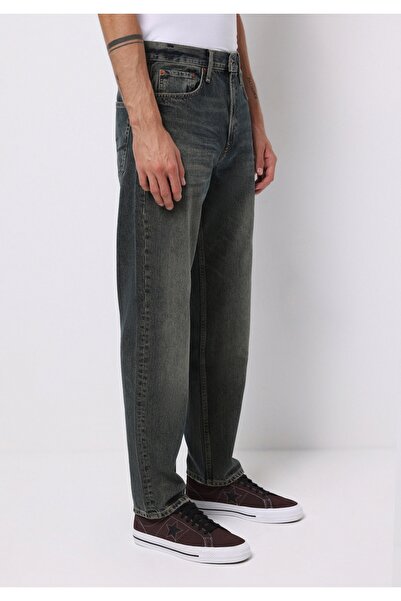 Colin's Loose Straight Fit Erkek İndigo Jean Pantolon