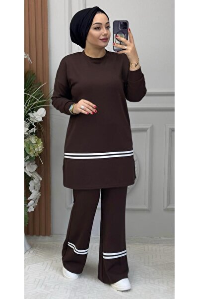 Ebrarengiz Moda ŞERİTLİ KADIN TAKIM