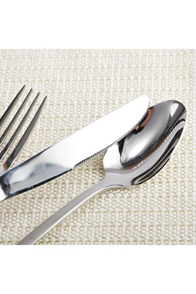 Danube Home Nour 24-Piece Stainless Steel Cutlery Set – Premium Flatware Forks, Knives & Spoons, Serves 6