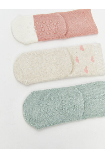 LC Waikiki Timeless Store: Timeless Recommendations |   Patterned Baby Girl Socks 3-Piece Set