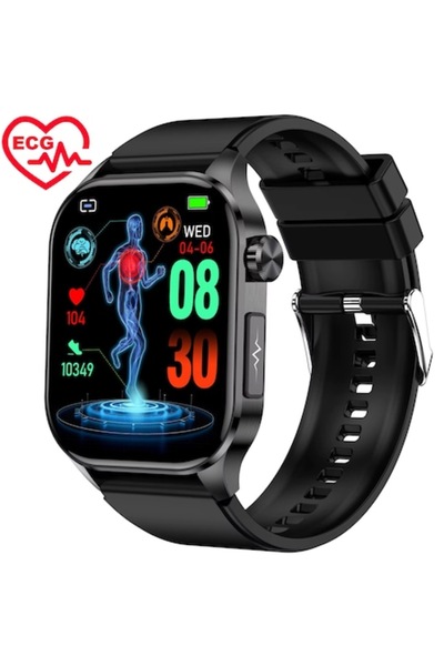 AMYMAT Smartwatch Sportiv Premium cu Ecran AMOLED Ultra-Clar 2.04"