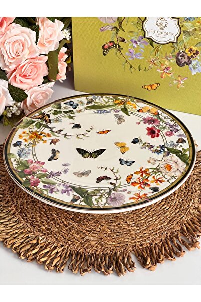 ROSSEV Muse Garden Pedestal Cake Stand Round