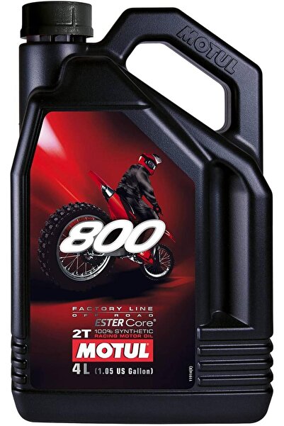 Motul Ulei de motor sintetic 2T 800 OFF ROAD Factory Line, 4 litri