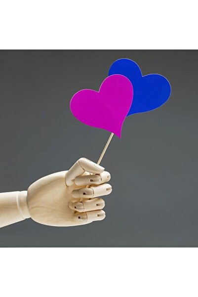 SHOPIENS Wooden Hand Mannequin, 25 cm, with Mobile Joints and Realistic Details