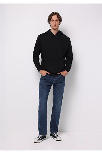 Colin's Regular Fit Men's Black Sweatshirt