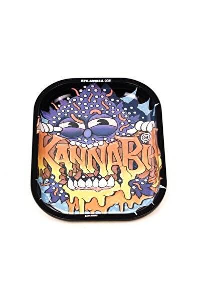 Grow Wizard Küçük Metal Tepsi Kannabia