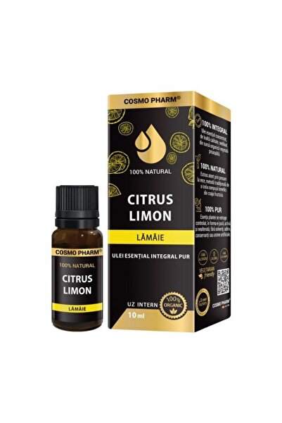 Cosmo Pharm CITRUS LIMON – Ulei Esential De Lamaie Uz Intern 10 ml