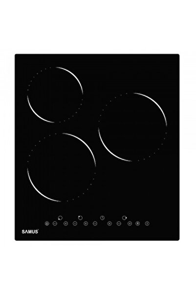 Samus Built-in Vitroceramic Hob PSVE-43BG2, 3 cooking zones, Width 45 cm