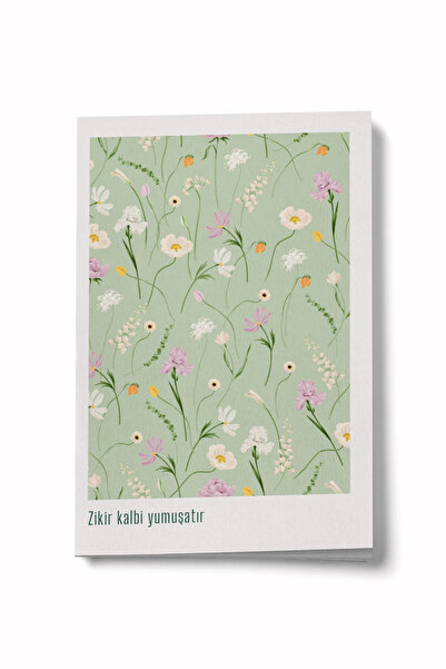 Bi Dünya Haber Zikir Softens the Heart Mini Notebook