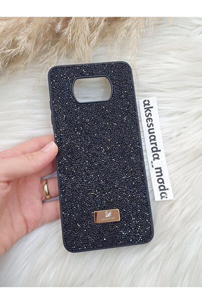 ZB Aksesuarda Moda XİAOMİ POCO X3 - X3 NFC - X3 PRO Uyumlu Swrovski Taşlı Kılıf