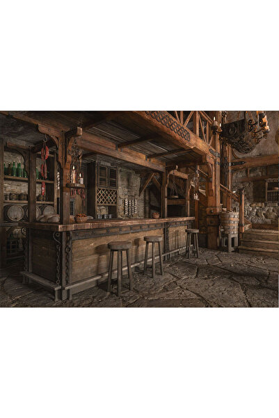 VIODESIGN Fototapet Copii, autoadeziv, Taverna Joc , multicolor,80x120 cm CO329