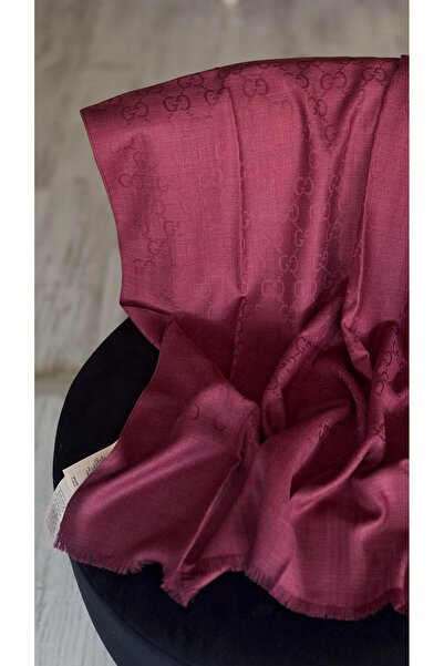 Genel Markalar Yün İpek Şal G Desen İthal İnce Kumaş Çift Taraflı Silk Scarf ...