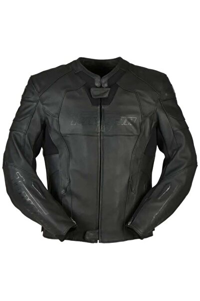 Furygan Nitros Motosiklet Deri Ceket Siyah