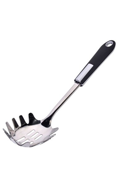 SHOPIENS Spaghetti Spoon Stainless Steel Shopiens®, Rubber Handle, 26 cm