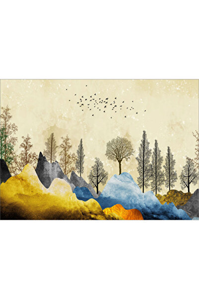 VIODESIGN Fototapet Copii, autoadeziv, Padure Abstracta , multicolor,80x120 c...