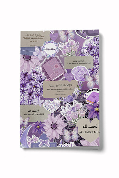 Bi Dünya Haber Collage Series 11 - the Delicacy of the Heart Mini Notebook