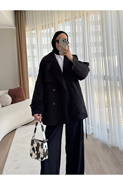 feiruz Premium Kumaş Astarlı TrenchCoat