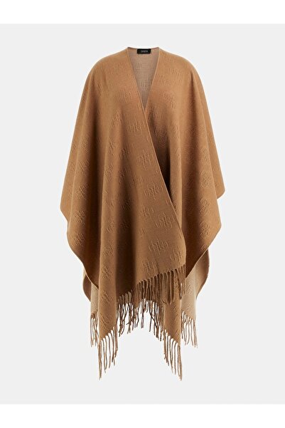 Guess Poncho Kadın Bej Şal AW5421POL03-BEI