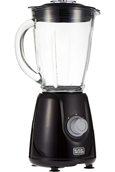 Black&Decker Black & Decker 400W Blender With Glass Jar And 2 Grinding Mill, Black, Bx440G-B5, Year Warranty