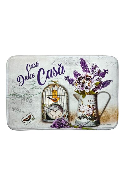 POEM.RO Rug - Home sweet home - Lilac flower