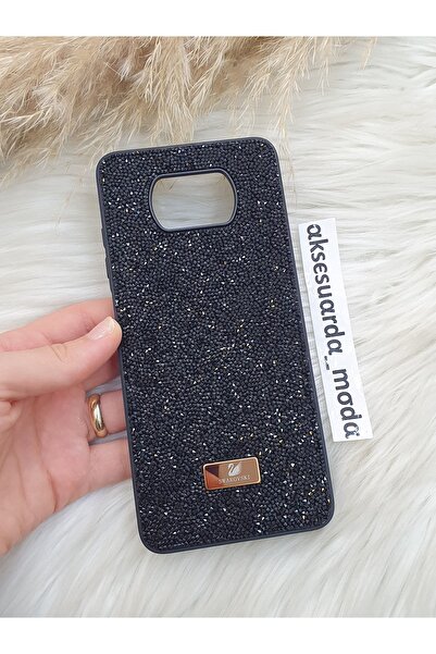 ZB Aksesuarda Moda XİAOMİ POCO X3 - X3 NFC - X3 PRO Uyumlu Swrovski Taşlı Kılıf
