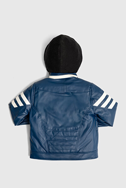 Go Veform Combed Cotton Detachable Hood Faux Leather