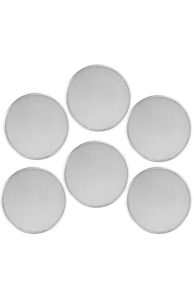 Raki Set 6 tavi perforate pizza din aluminiu 33cm