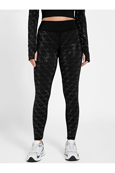 Guess Debby Women's Black Trousers W5Bb73K7182-Jblk