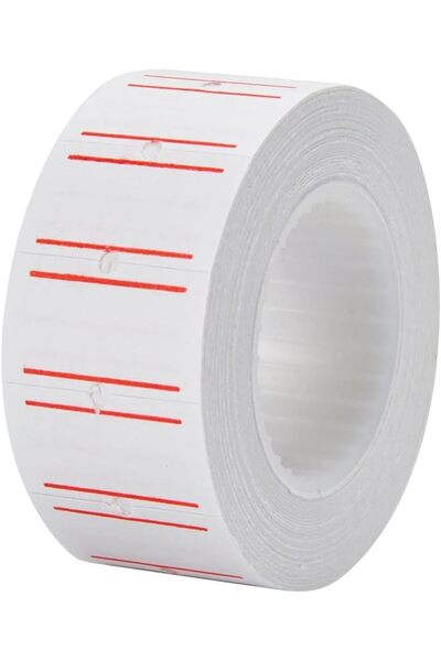 Limmy Etichetă de preț albă 12x21 mm - 1 bucată