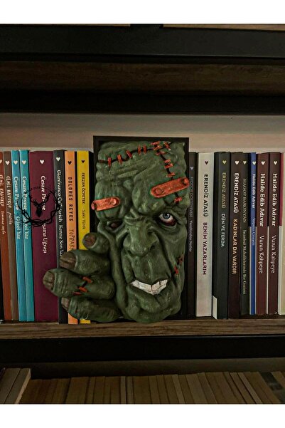 hayatvesanat فرانكشتاين / تمثال خزانة الكتب / حامل الكتب (موديل2)