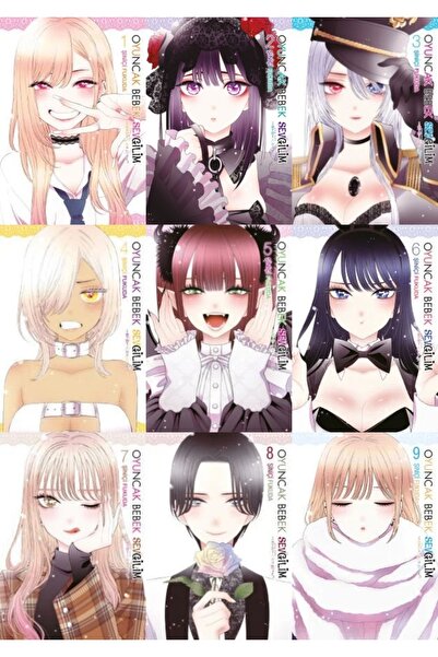 Gerekli Şeyler Yayıncılık Oyuncak Bebek Sevgilim 1-2-3-4-5-6-7-8-9 manga stei...