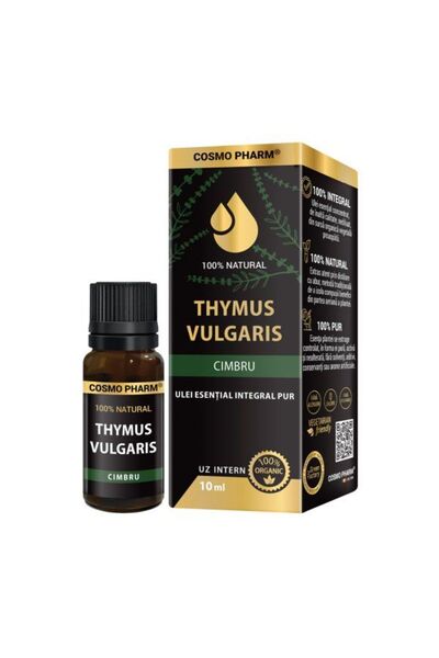 Cosmopharm THYMUS VULGARIS - Ulei Esential De Cimbru Uz Intern 10 ml