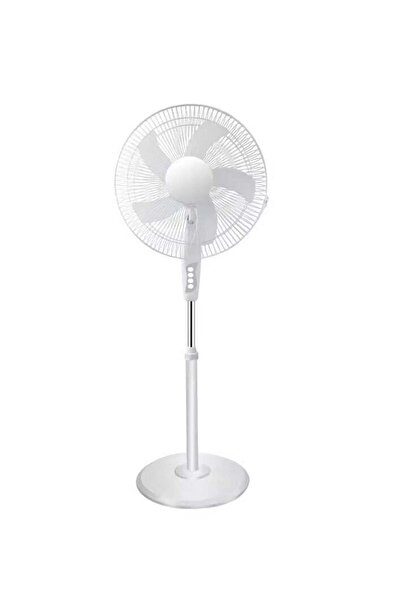 Dinex مروحة عمودية ١٦ بوصة ٣ سرعات لون أبيض