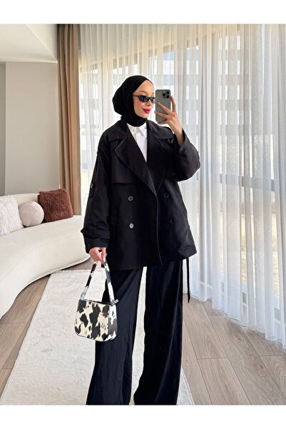feiruz Premium Kumaş Astarlı TrenchCoat