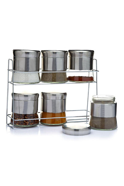 Generic طقم علب بهارات معدني