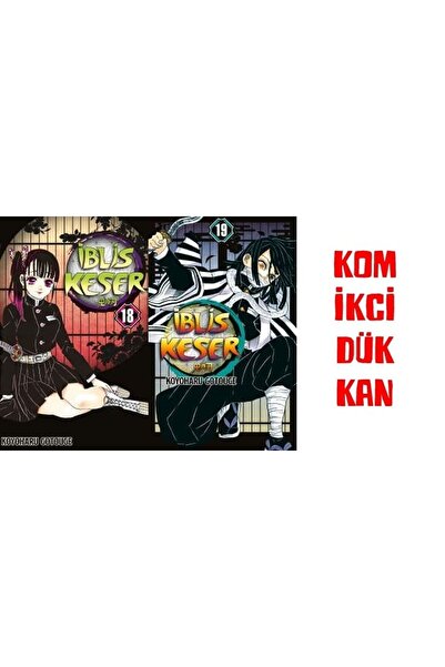 Gerekli Şeyler Yayıncılık İblis Keser 18-19 manga seti (2 kitap) ayraç hediyeli