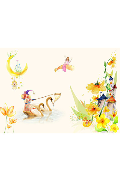 VIODESIGN Fototapet Copii, autoadeziv, Baschet Wall , multicolor, 120x200 cm ...