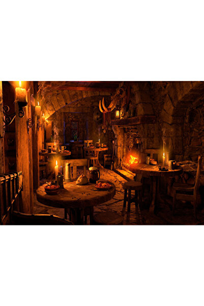 VIODESIGN Fototapet Copii, autoadeziv, Game Tavern , multicolor, 80x120 cm CO276