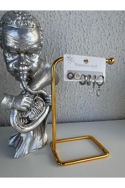 H&S AKSESUAR 6 LI KALPLI KÜPE SETİ