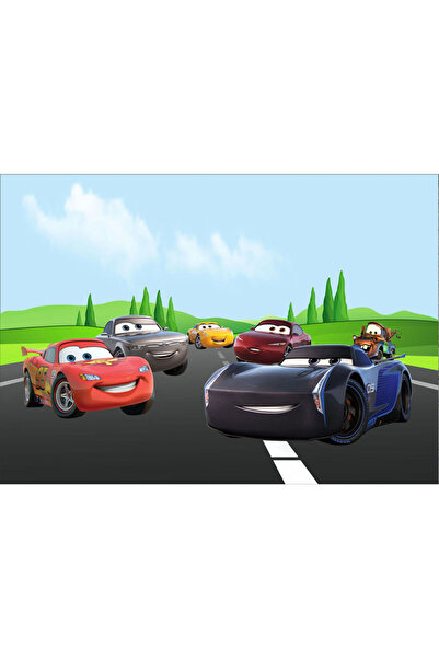 VIODESIGN Fototapet Copii, Fulger Mcqueen, autoadeziv, multicolor, 80x120 cm