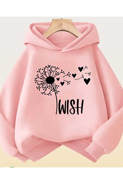 ORVIO Group Women's Oversize Dandelion Printed Hoodie