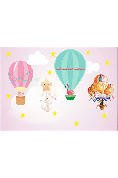 VIODESIGN Fototapet copii Baloane aer Cald, autoadeziv, 120x200 cm