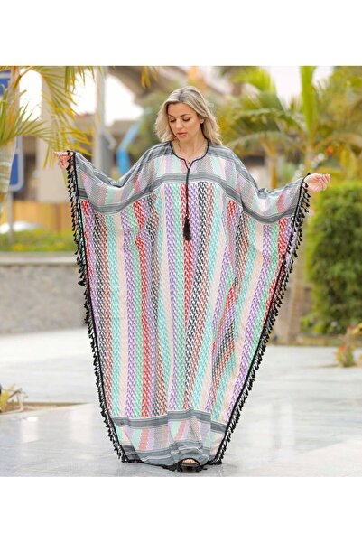 outline A reception Butterfly jalabiya made of luxurious Egyptian cotton 100%