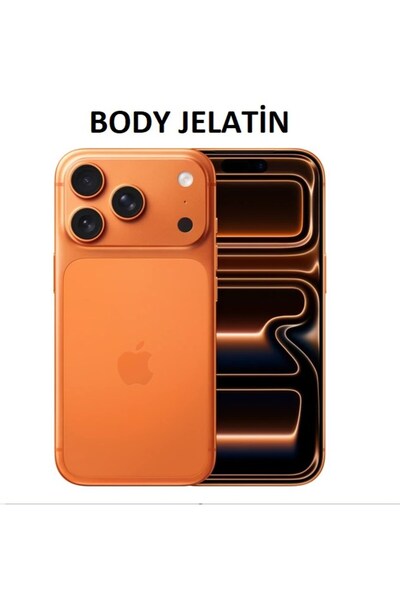 Genel Markalar İphone 17 Pro Max Uyumlu 360 Derece Arka hidrojel Film Koruma ...