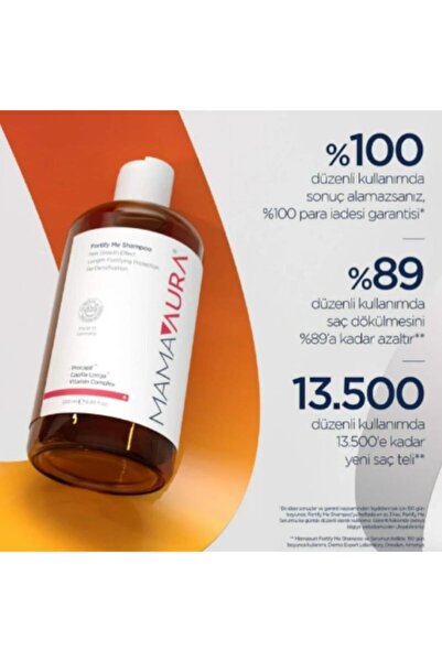 MAMAAURA Fortify Me Şampuan 250ml
